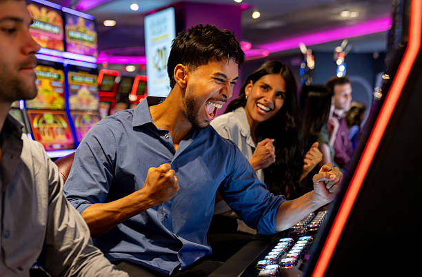 Fa Cai Shen Deluxe slot game interface on moto555 mobile